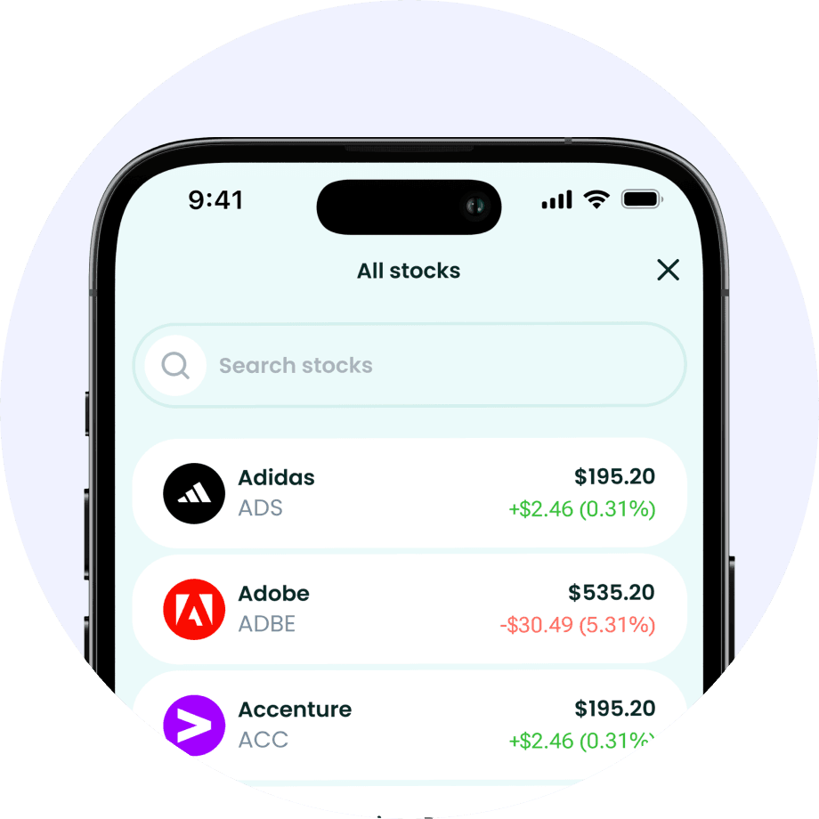 Hundreds of Stocks and ETFs
